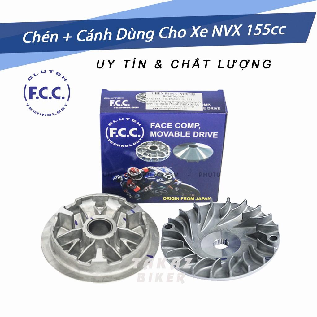 A1 Chén bi và cánh quạt dùng cho xe NVX 155 FCC Công Nghệ Japan