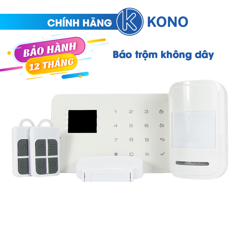 Thiết Bị Báo Trộm Trung Tâm KONO KN-768 GSM