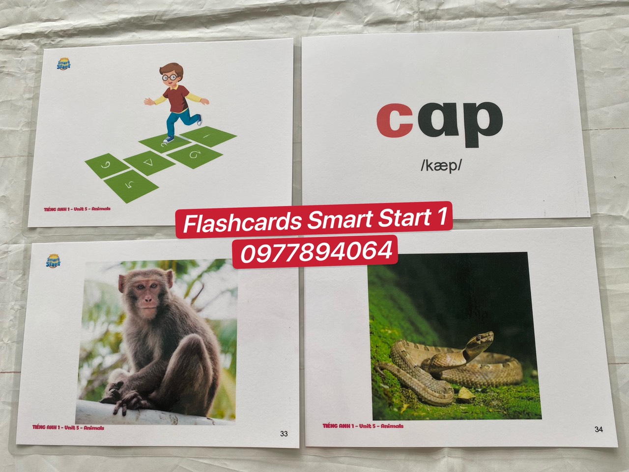 FLASHCARD TIẾNG ANH LỚP1-2- chương trình Smart Start mới nhất bộ giáo dục