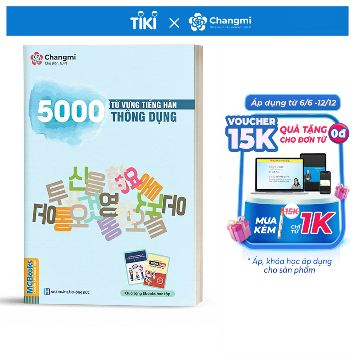 5000 Từ Vựng Tiếng Hàn Thông Dụng Tái Bản 2020