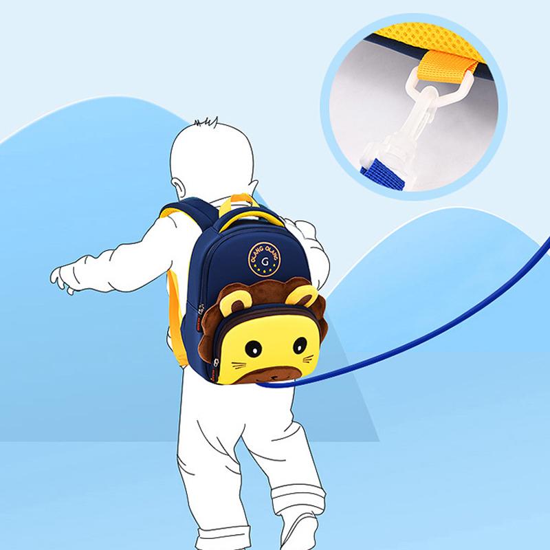 Trẻ Em Hình Hoạt Hình Dễ Thương Sư Tử Ba Lô Hình Thú Mẫu Giáo Mochila Trẻ Sơ Sinh Học Túi Bé Gái Bé Trai Schoolbag Mầm Non Túi