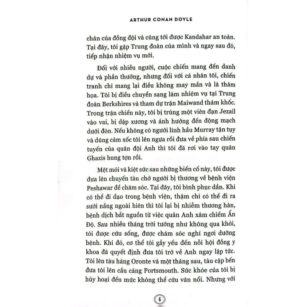 Sách Vụ án đầu tiên của Sherlock Homles: : Cuộc điều tra màu đỏ - Bản đặc biệt - Bìa canvas