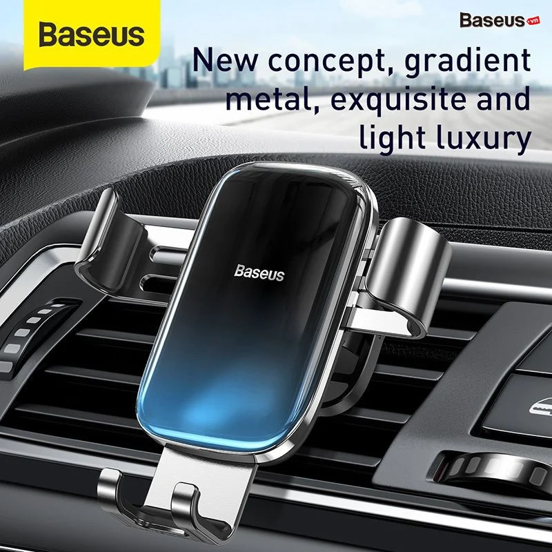 Đế giữ điện thoại trên xe Ô Tô Baseus Glaze Gravity Car Mount - hàng chính hãng