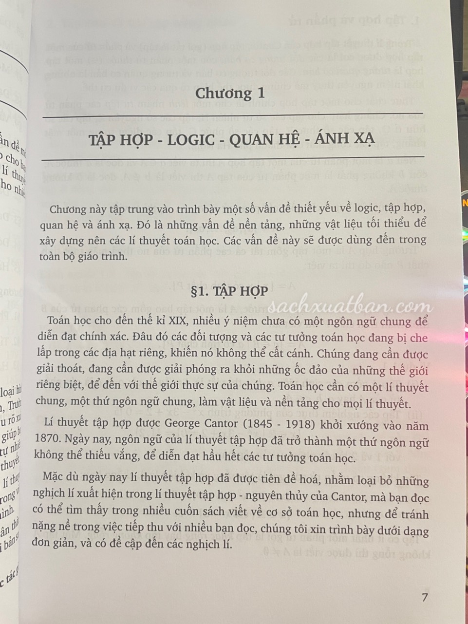 Combo 2 cuốn Cơ Sở Đại Số Hiện Đại và Bài Tập Cơ Sở Đại Số Hiện Đại