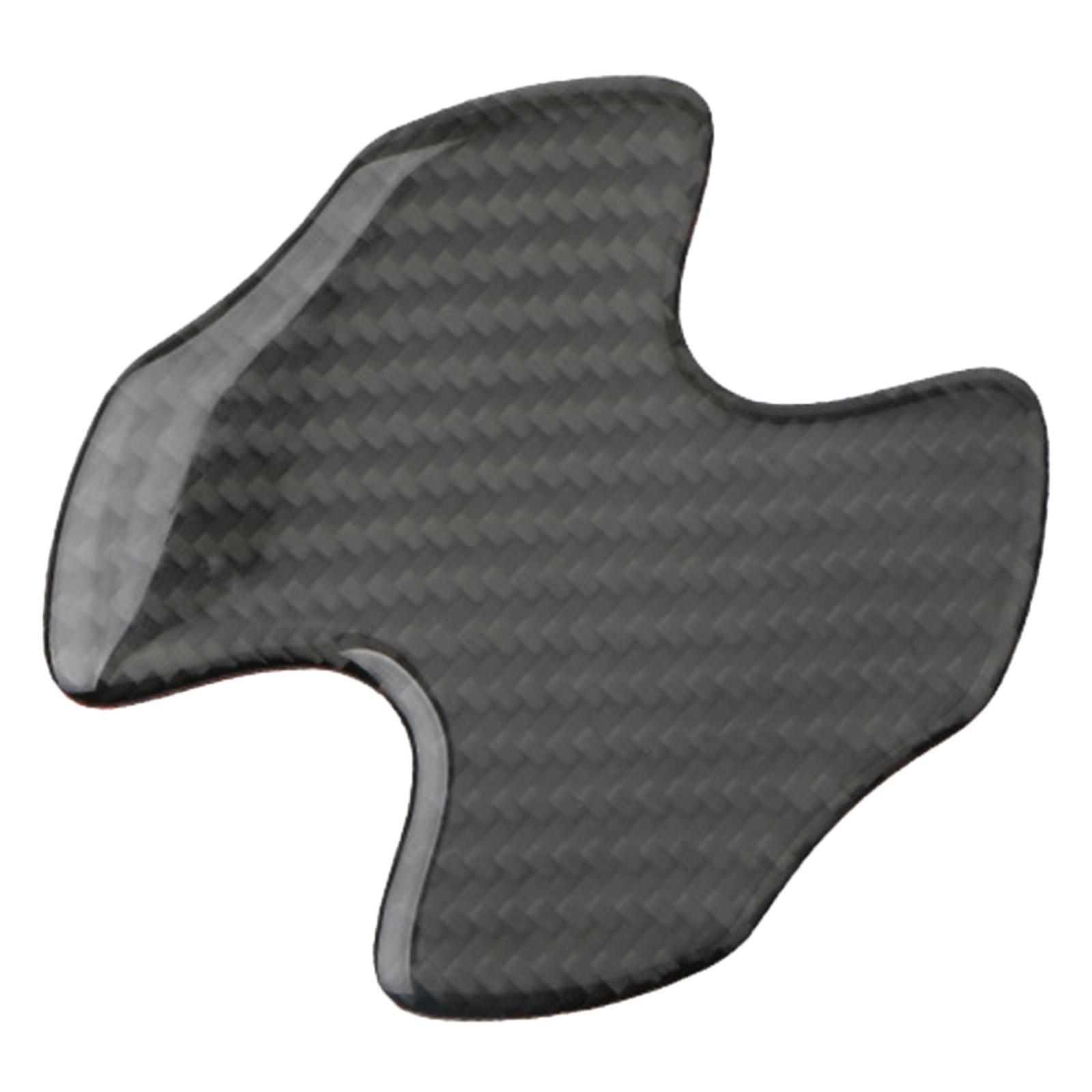 Carbon Fiber Car Door Handle Films Anti-Scratch Sticker Carbon Fiber Black