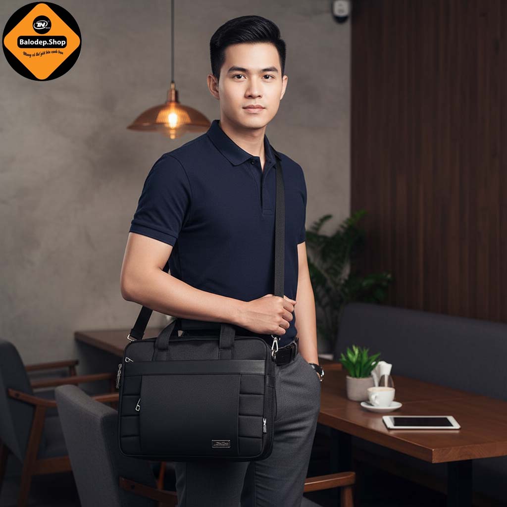 Cặp Doanh Nhân Cao Cấp Xbags Expand Pro 4002 – Thiết Kế Sang Trọng, Chống Nước, Chống Sốc