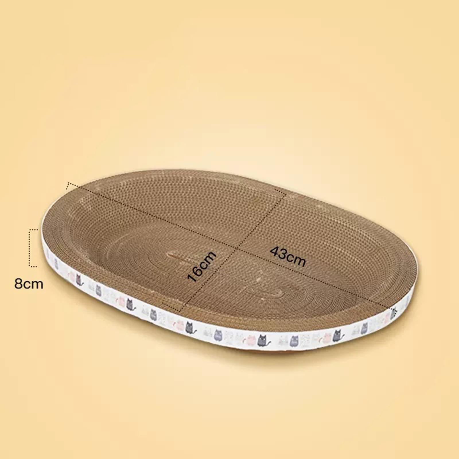 Cat Scratcher Cardboard Scratching Board Training Toy Corrugated Scratch Pad for Indoor Cats