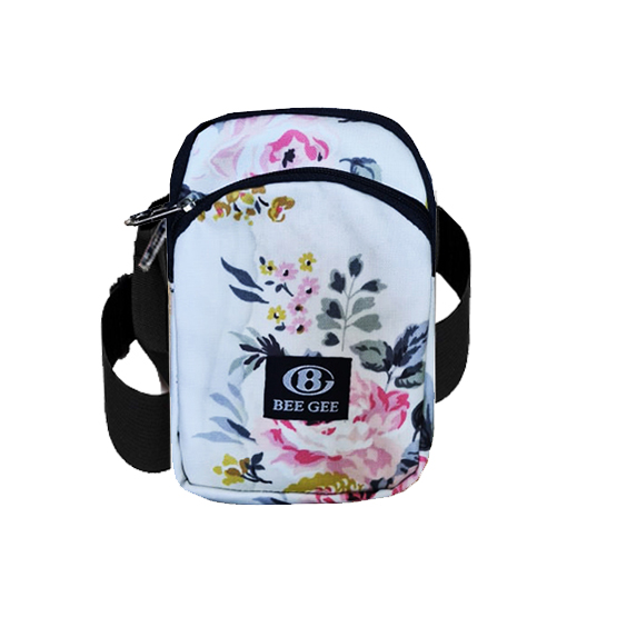 Túi đeo chéo nữ để diện thoại thời trang họa tiết dễ thương BEE GEE 096