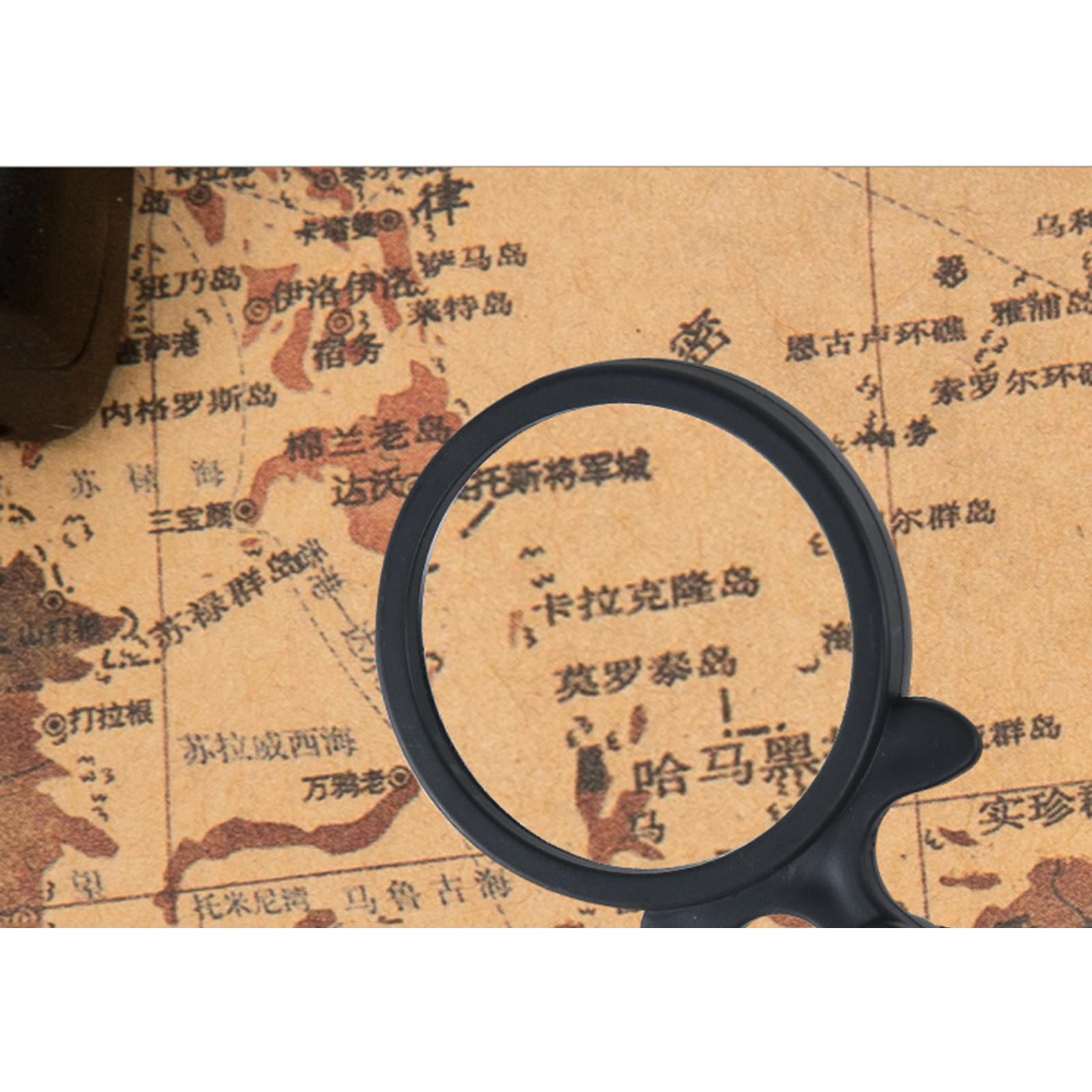 64mm Portable Mini Handheld Reading Magnifying Glass Tool