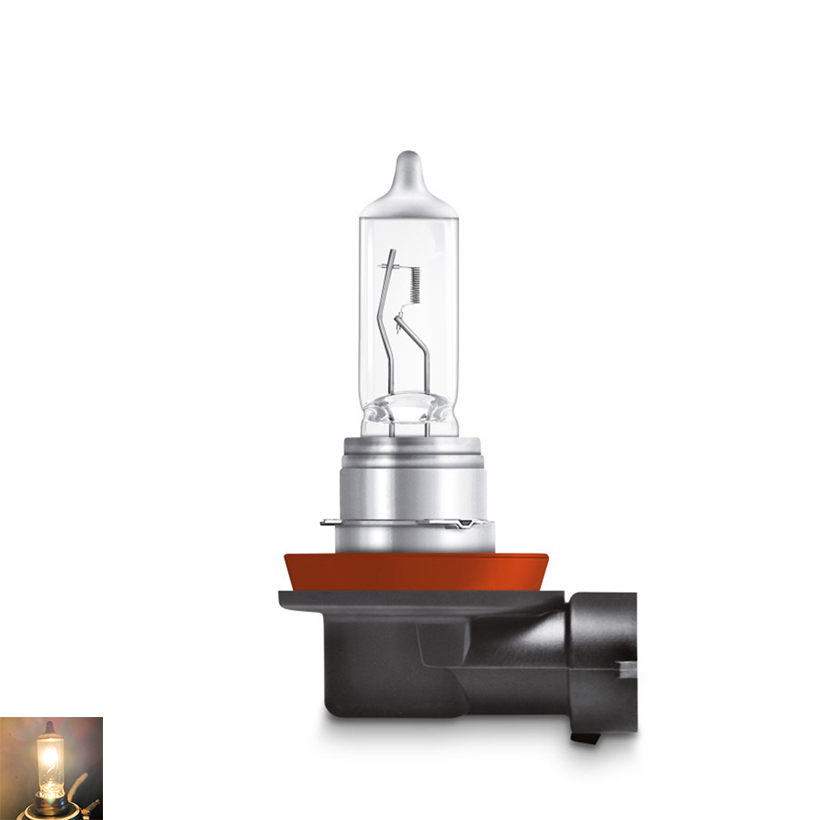 Bóng Đèn Halogen Tăng Sáng 100% OSRAM Night Breaker Silver H11 12V 55W