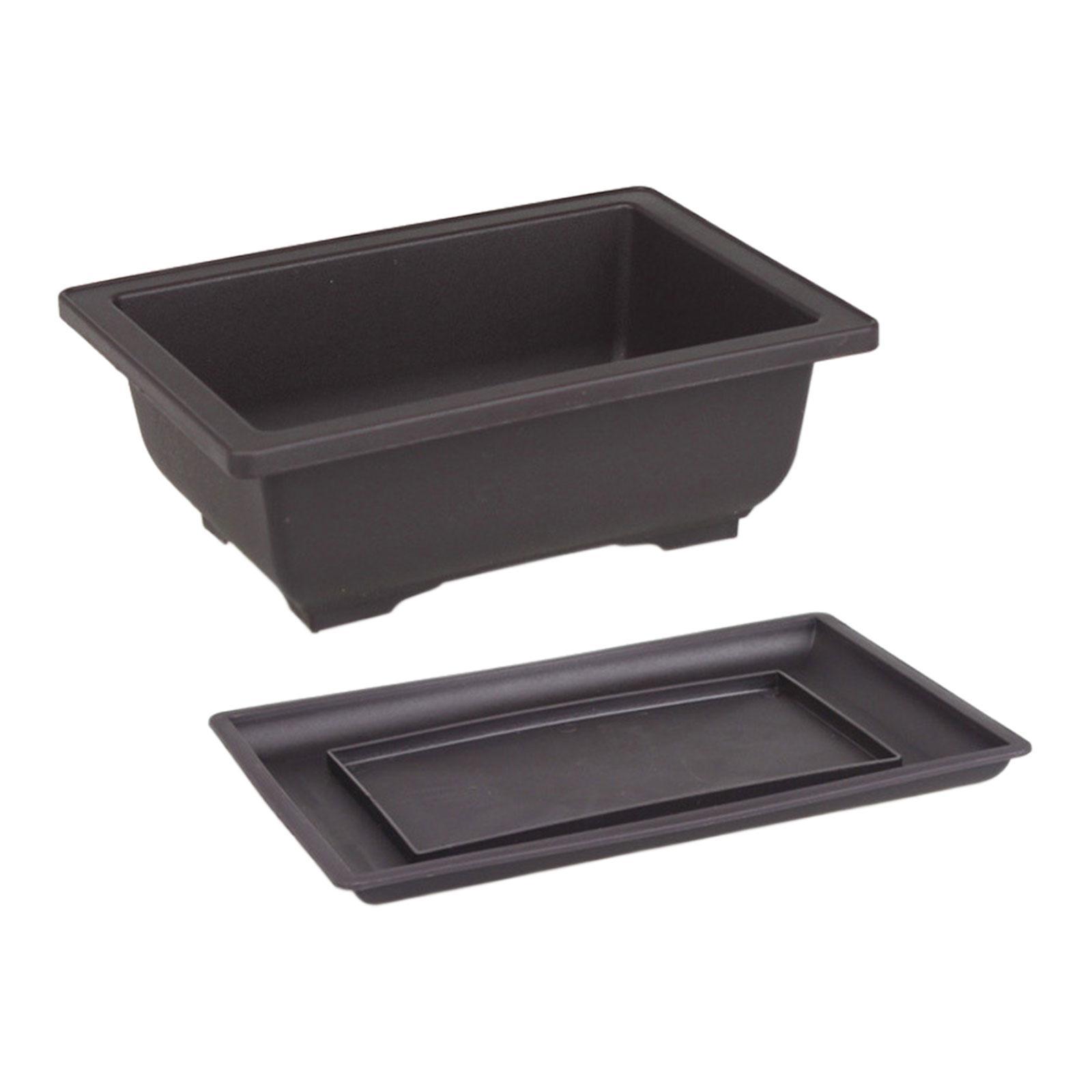 Training Pots with Tray Modern Sturdy Practical Portable for Yard Patio