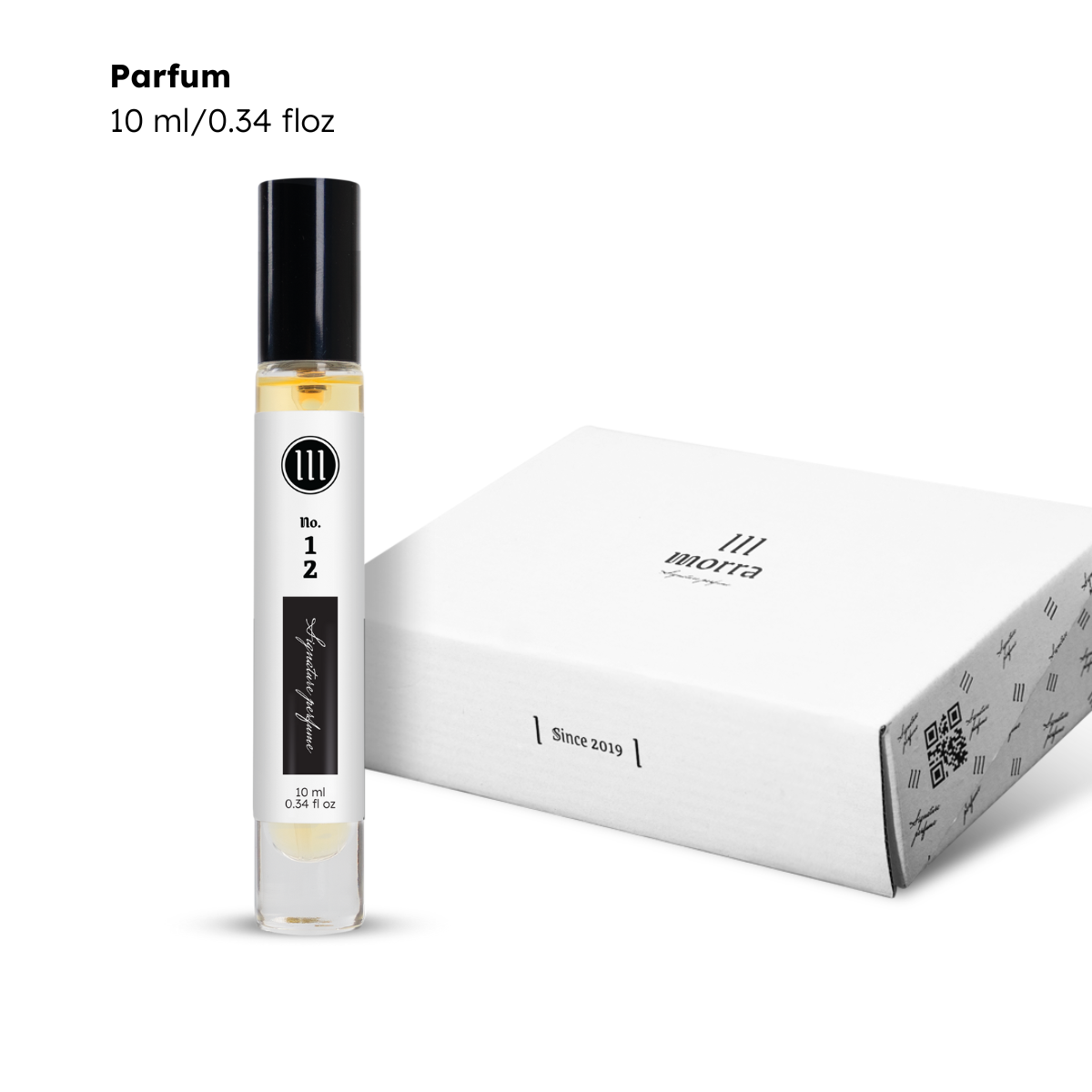 Nước hoa nữ tính ngọt ngào, dịu dàng, nồng nhiệt No.12 (Gardenia) Morra - dạng xịt