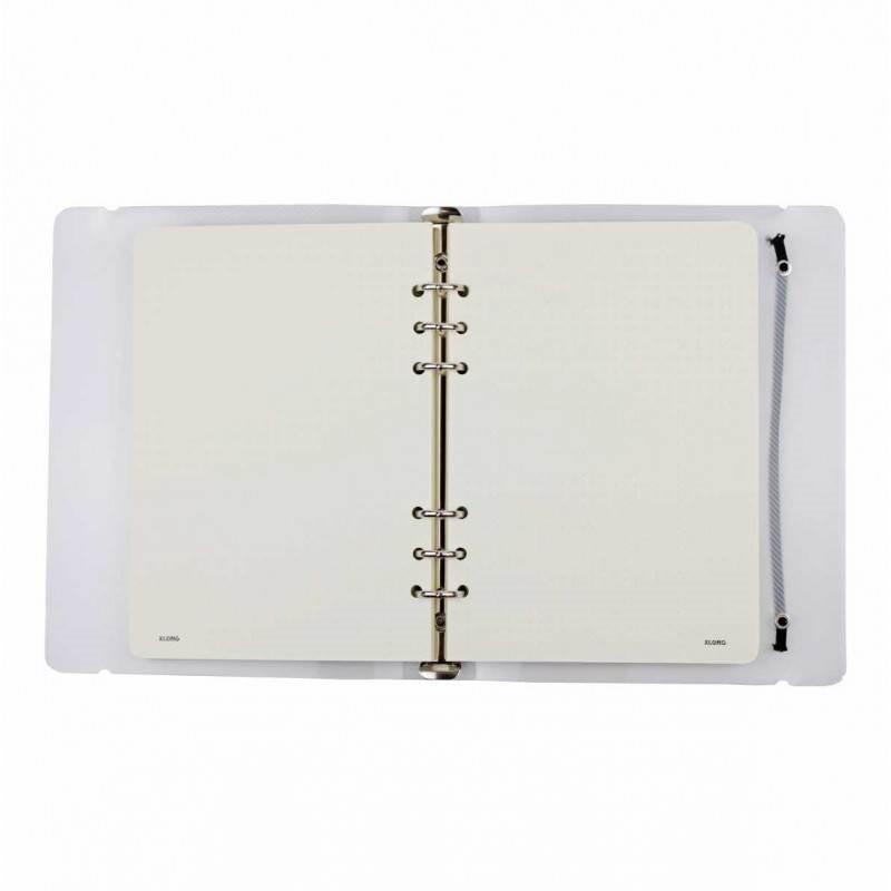 Sổ còng sắt 6 chấu Dot Grid A5 100 tờ 120/76; MS: 995