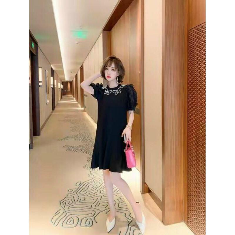 HÀNG NHẬP - ĐẦM THUN SUÔNG KẾT HẠT