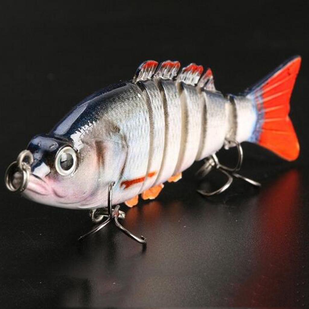 3.5inch Fishing Lure Multi Jointed  Swimbait Life Like Sinking Bass Bait