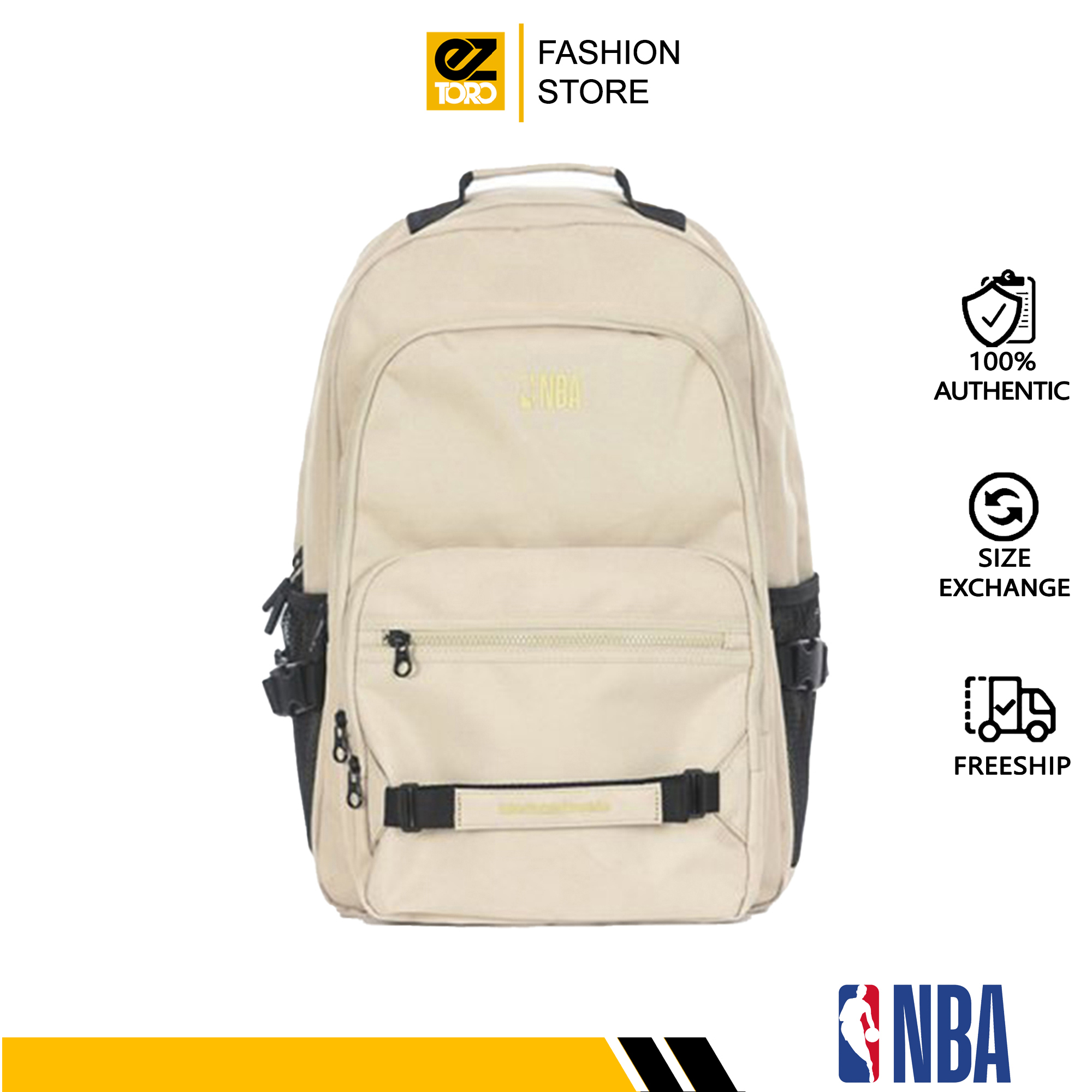 Balo NBA Logo Volume Print Backpack - Balo thời trang cho nam, nữ, unisex