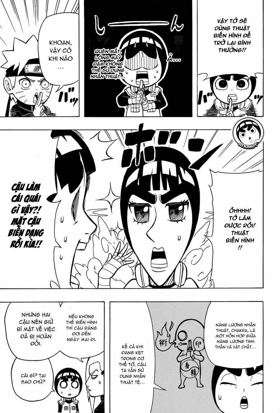 cửu vĩ hồ ly ngoại truyện rock lee chapter 12 6