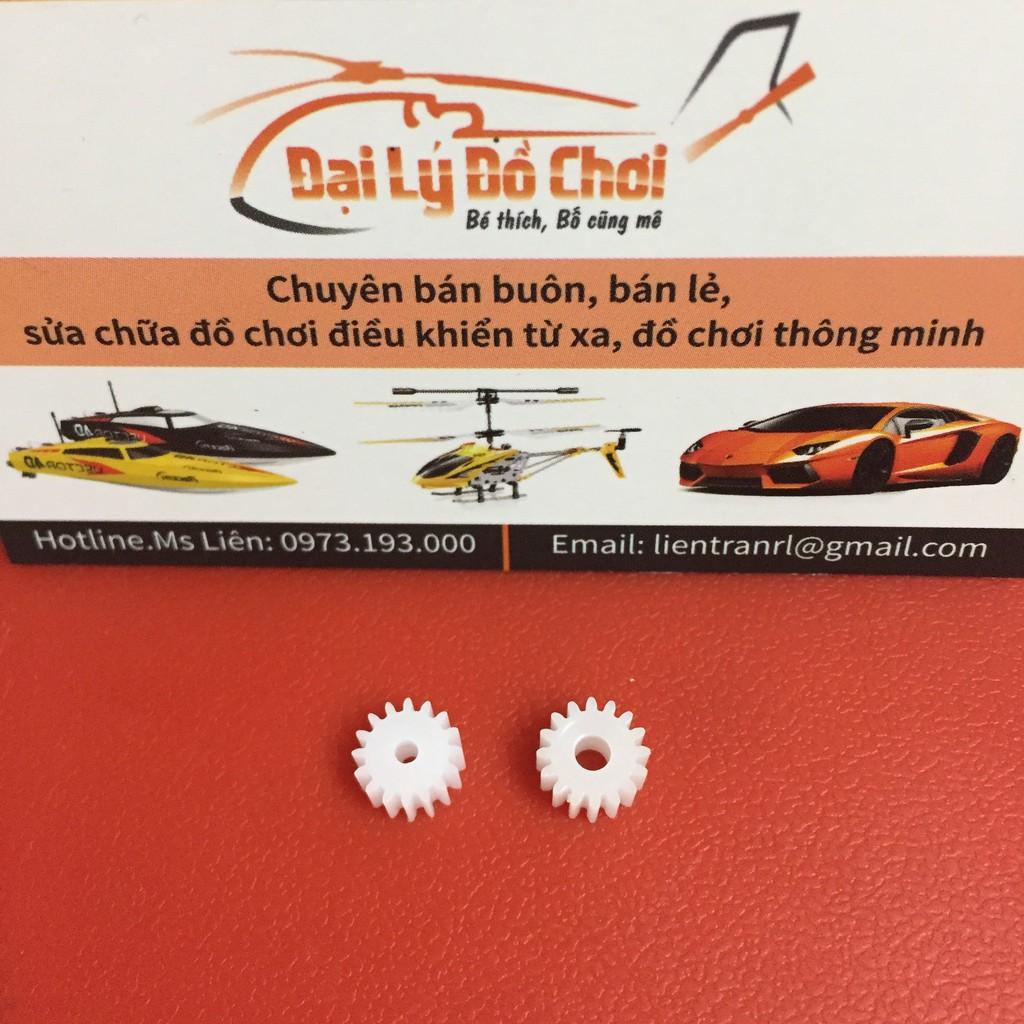 Bánh răng nhựa 16 răng dùng để nối trục động cơ trục ô tô trong chế tạo DIY