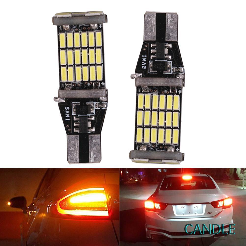 Bóng Đèn Led T15 W16W 4014 45 Smd 12v Chuyên Dụng Cho Xe Hơi