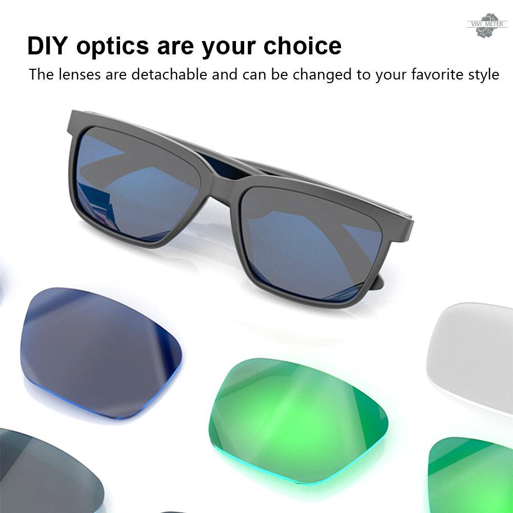 A2 Frames Smart Wireless Bluetooth 5.0 Headset Music Glasses Outdoor Cycling Headphones Sports Earphones Built-in Speaker