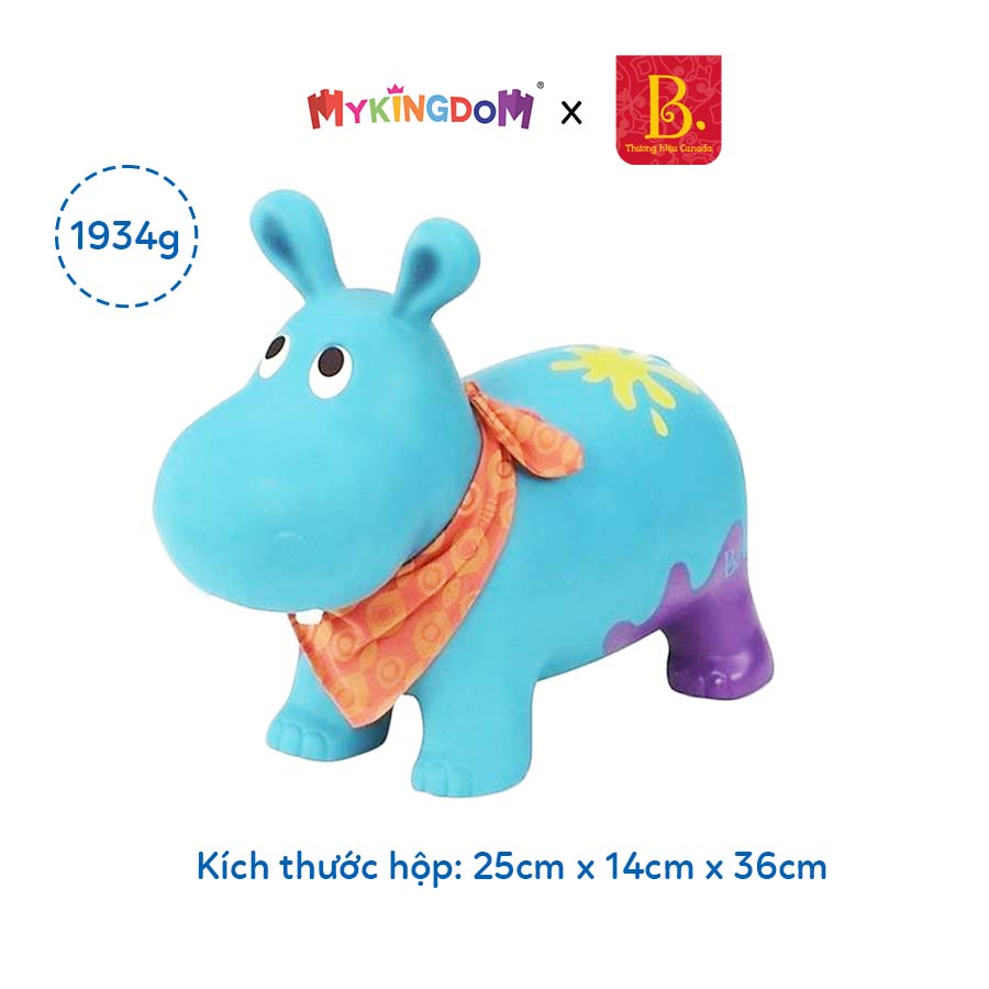 Đồ Chơi B.BRAND Thú Nhún - Hà Mã Đáng Yêu BX2127Z