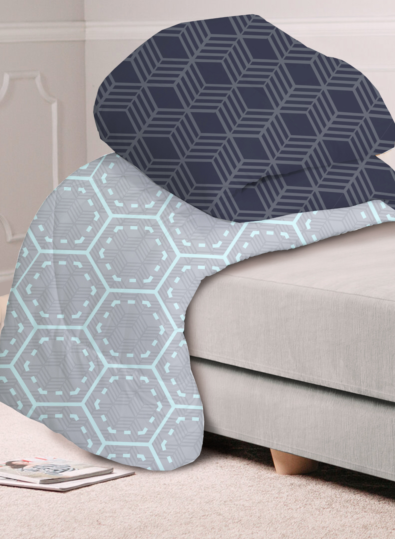 Bộ ga và vỏ gối Studio One Arte MicroXT Sateen, gồm 4 món