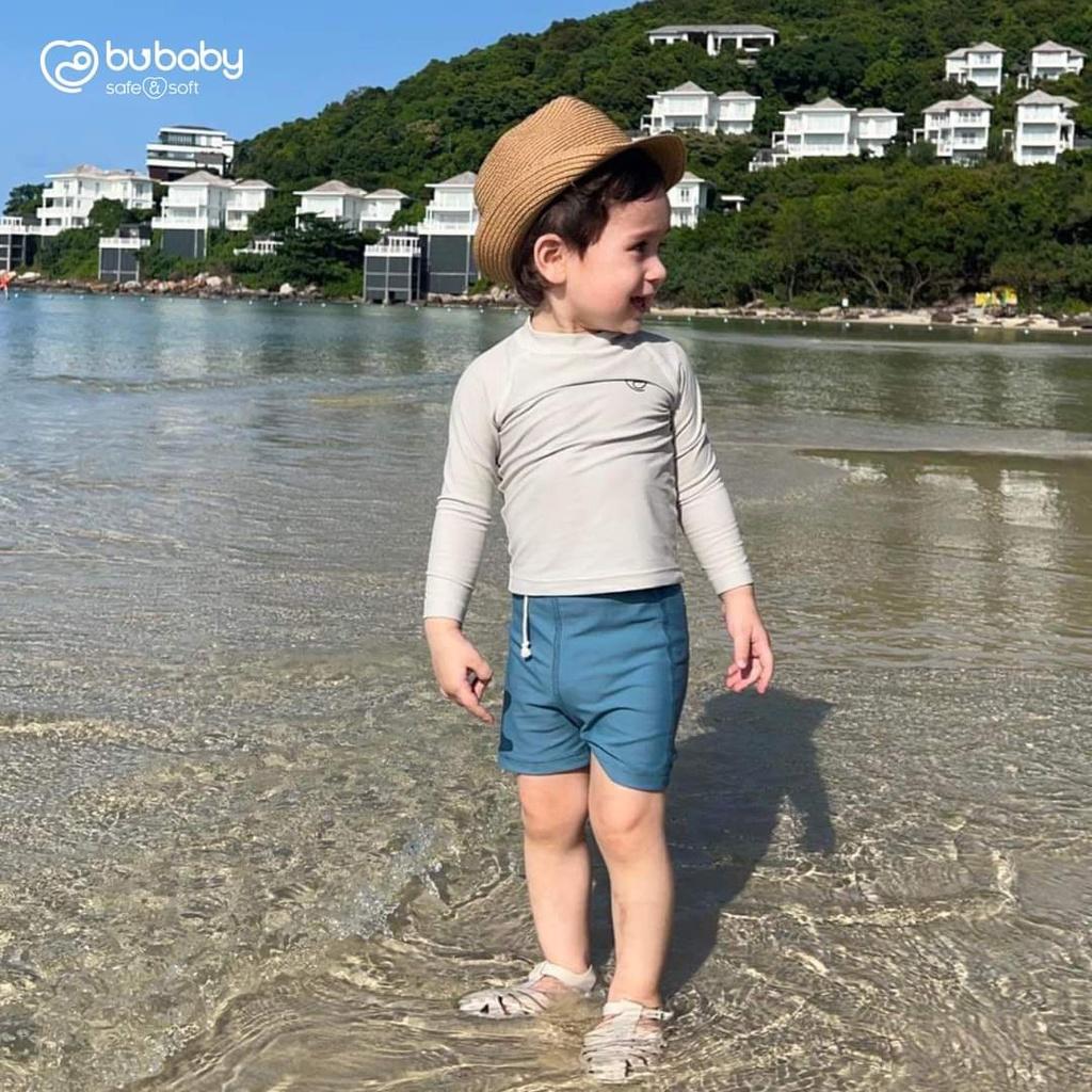 Bộ bơi dài tay quần đùi Bu baby cho bé 6 tháng đến 4 tuổi