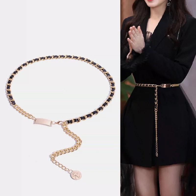 Dây xích thắt lưng quần Chain thắt áo blazer 2 màu thanh lịch