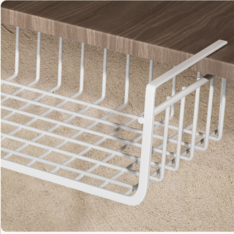 Giá treo đồ gắn tủ bếp hoặc bàn làm việc size 32x22x11 cm màu ngẫu nhiên