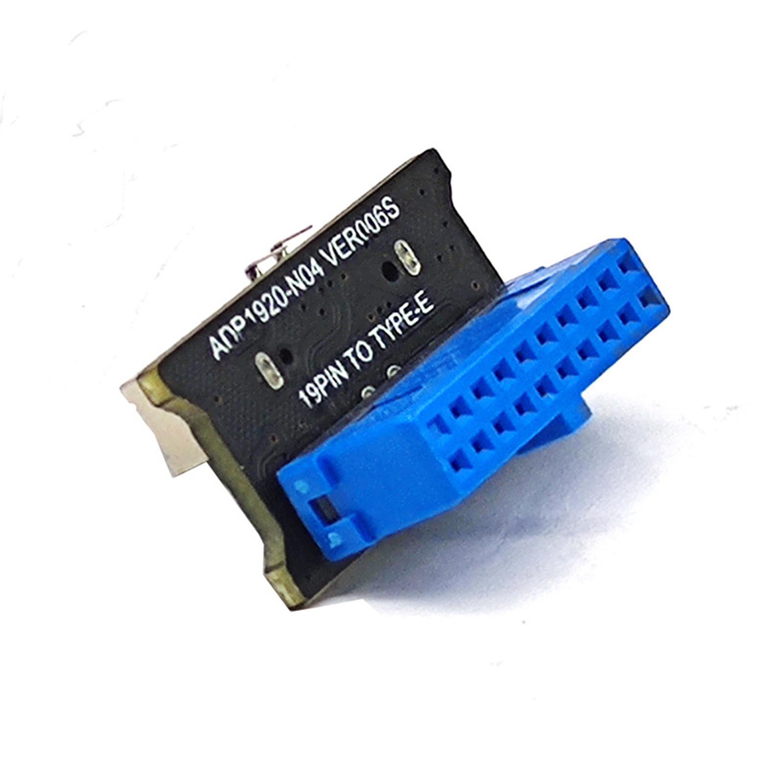 Mainboard USB 3.0 19PIN to 3.1 Type-° Converter  19 Pin