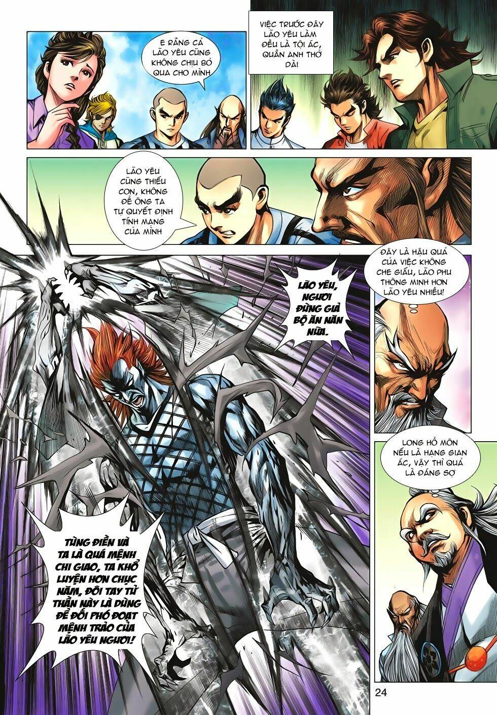 tân tác long hổ môn chapter 662 24