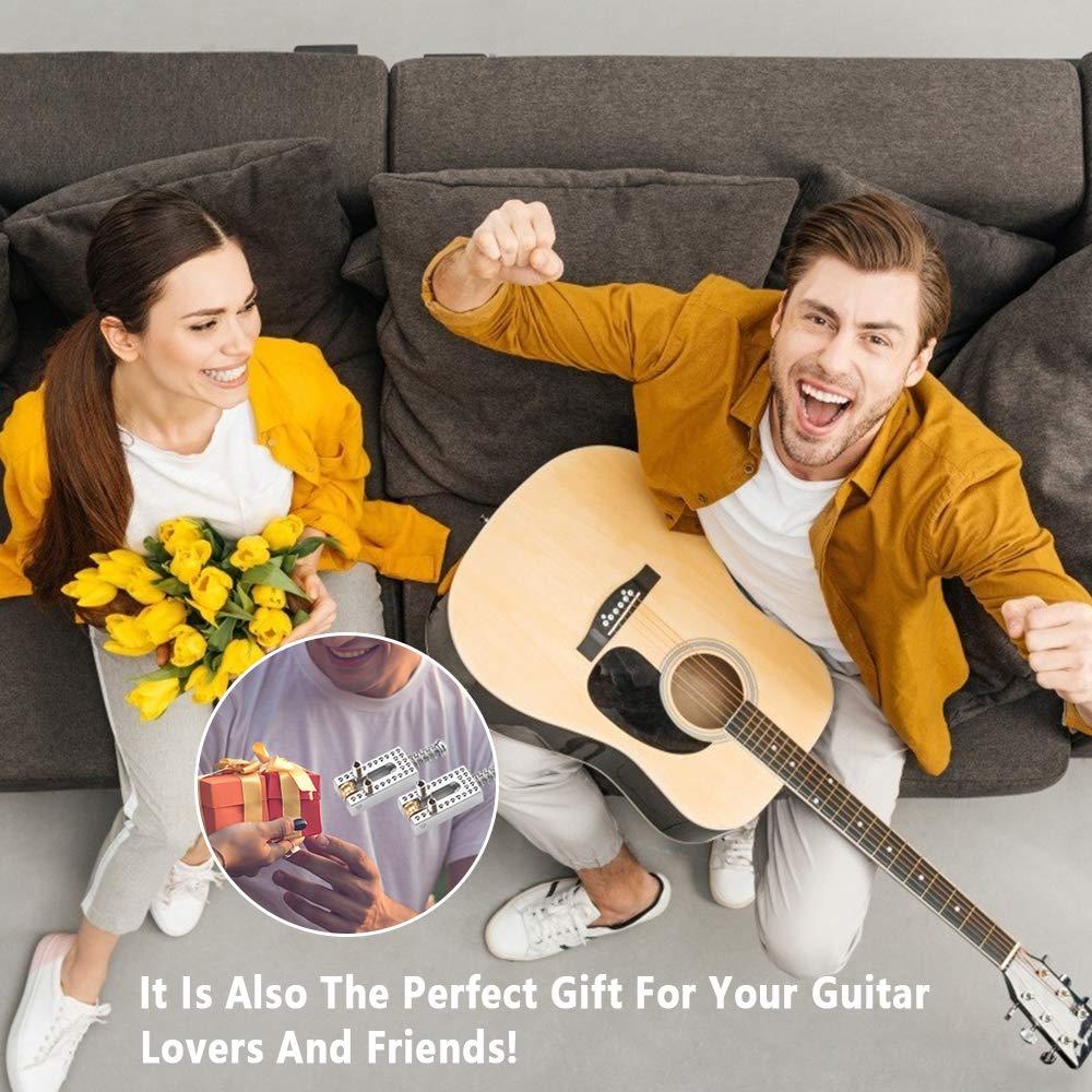 6 Cầu Guitar Điện, Yên Ngựa Guitar Phụ tùng thay thế cho Guitar Điện Cầu Guitar Điện