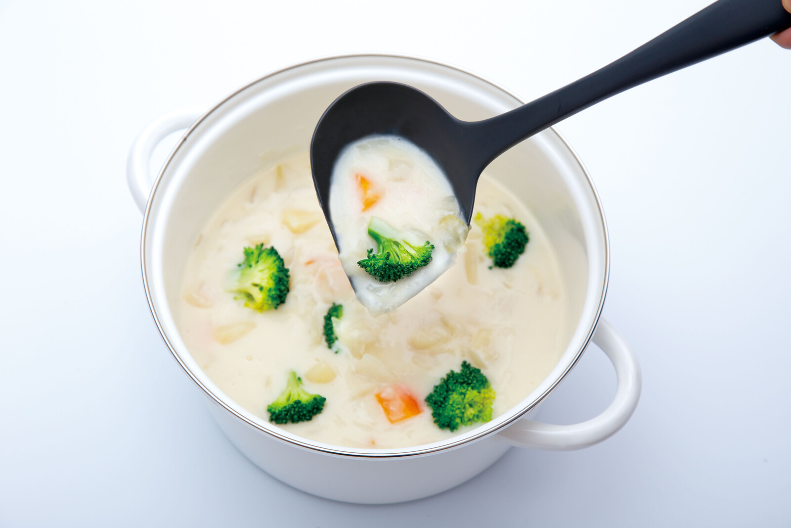 Muôi Múc Canh Kokubo Chef's Phủ Ag+ Kháng Khuẩn, An Toàn Cho Sức Khỏe
