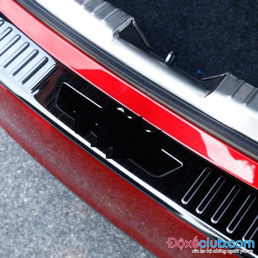 Bộ ốp chống trầy Cốp INOX dành cho xe Toyota Fortuner 2016-2019 - Bên trong