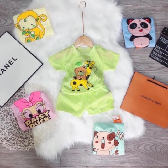 Bộ cotton giấy hình cho bé
