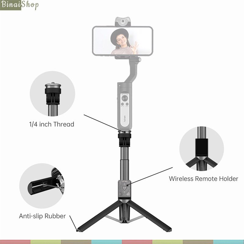 Hohem EP01 - Chân Đế Tripod Kiêm Gậy Tự Sướng Dành Cho Các Dòng Gimbal Hohem- Hàng chính hãng