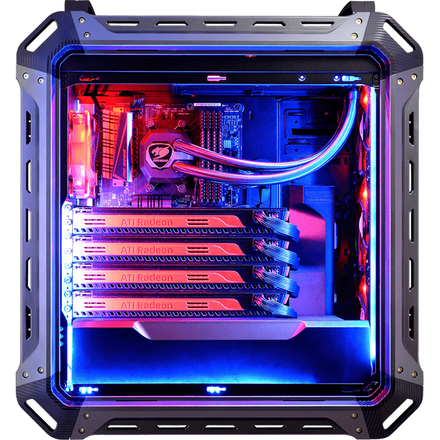 Vỏ Case Desktop Cougar PANZER MAX Full-Tower - Hàng Chính Hãng