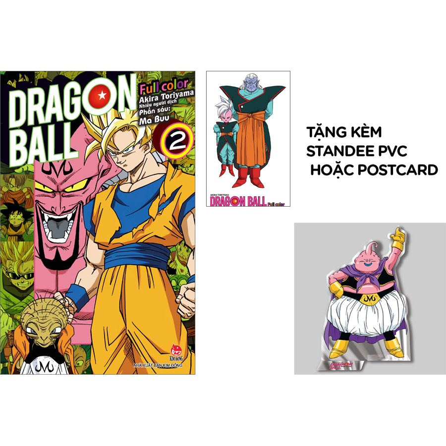 Dragon Ball Full Color - Phần Sáu: Ma Buu Tập 2 [Tặng Kèm Standee PVC Hoặc Postcard]