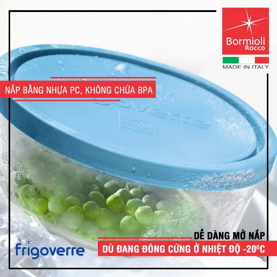 Hộp thuỷ tinh chữ nhật Frigoverre 150ml chuyên dùng ngăn đông tủ lạnh (Bormioli Rocco)- Hàng chính hãng