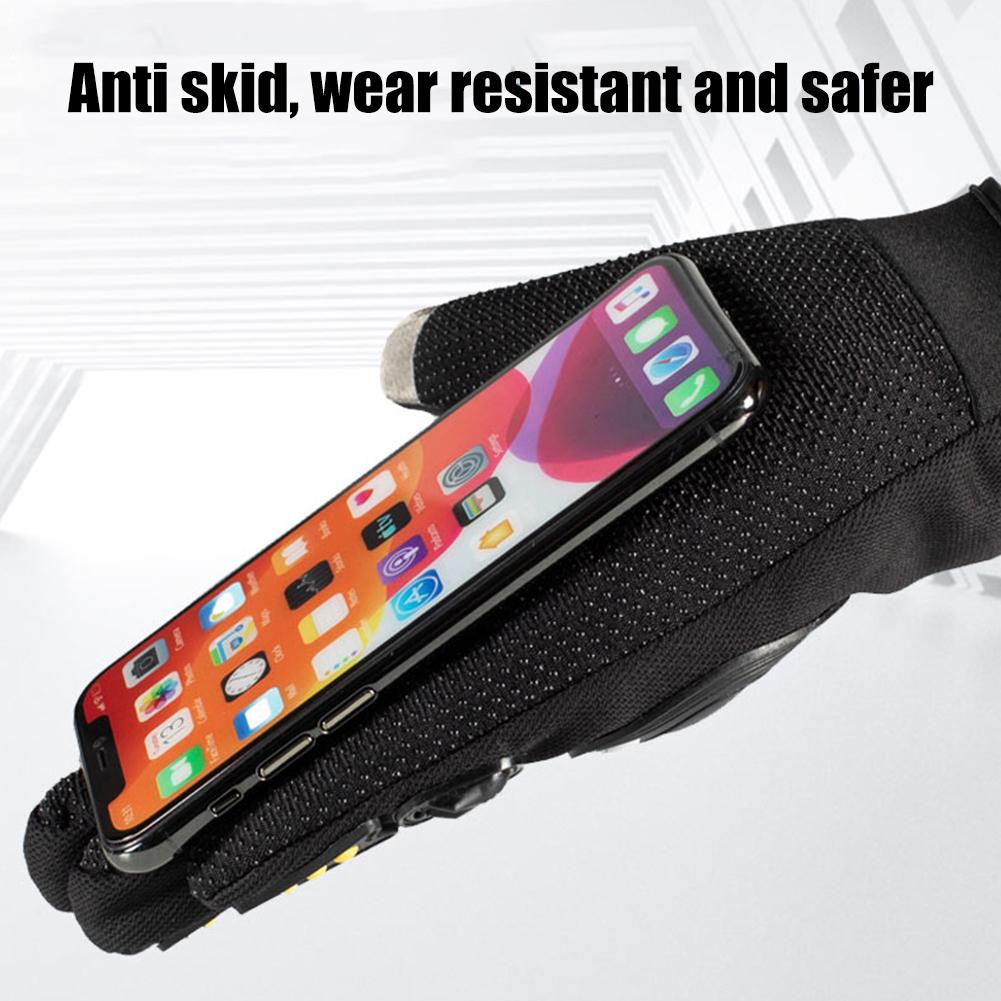 Găng tay bảo vệ xe đạp xe đạp MTB chống trượt xe đạp chống kem chống nắng Găng tay xe đạp Bike Bike Găng tay Color: White Size: L
