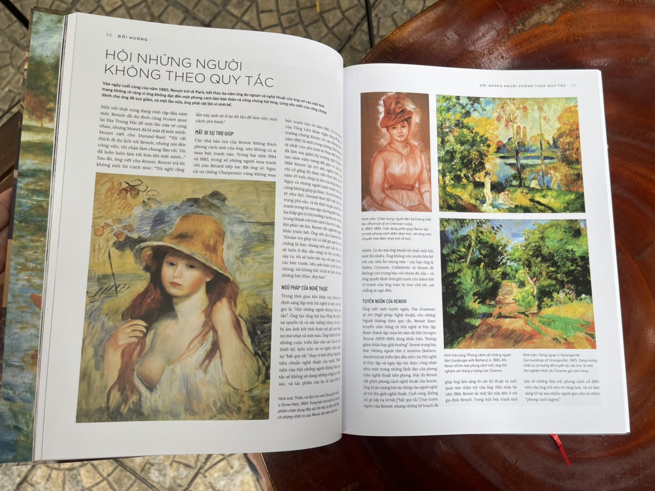 RENOIR: Cuộc đời và tác phẩm qua 500 hình ảnh - Susie Hodge - Hiếu Tân dịch – NXB Dân Trí – Omega plus