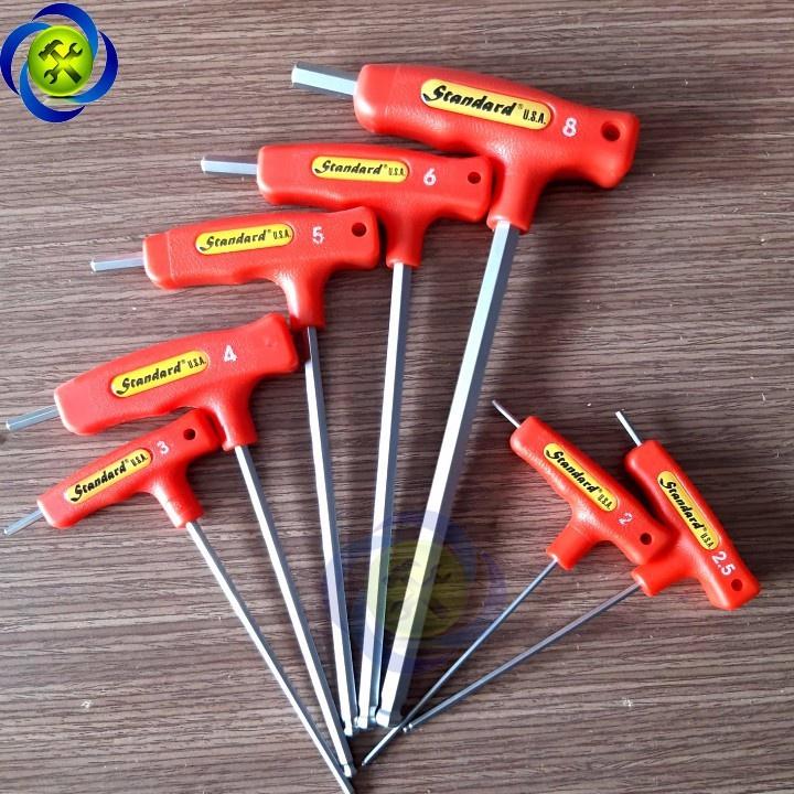 (ĐỦ SIZE) Lục giác bi chữ T Standard ( 2mm-8mm
