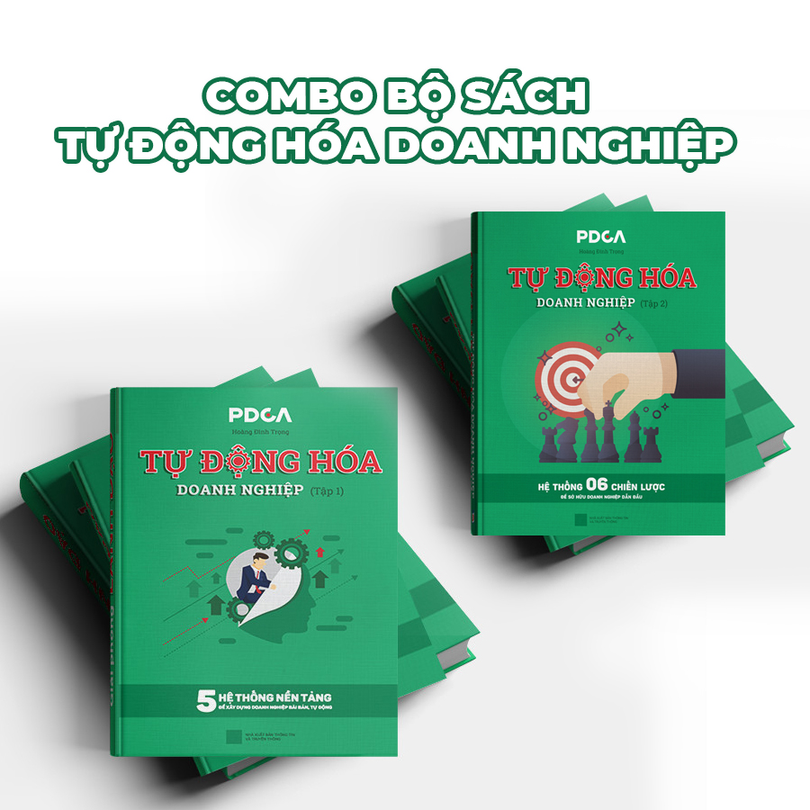 Combo Bộ Sách Tự Động Hóa Doanh Nghiệp (Tập 1 + Tập 2)