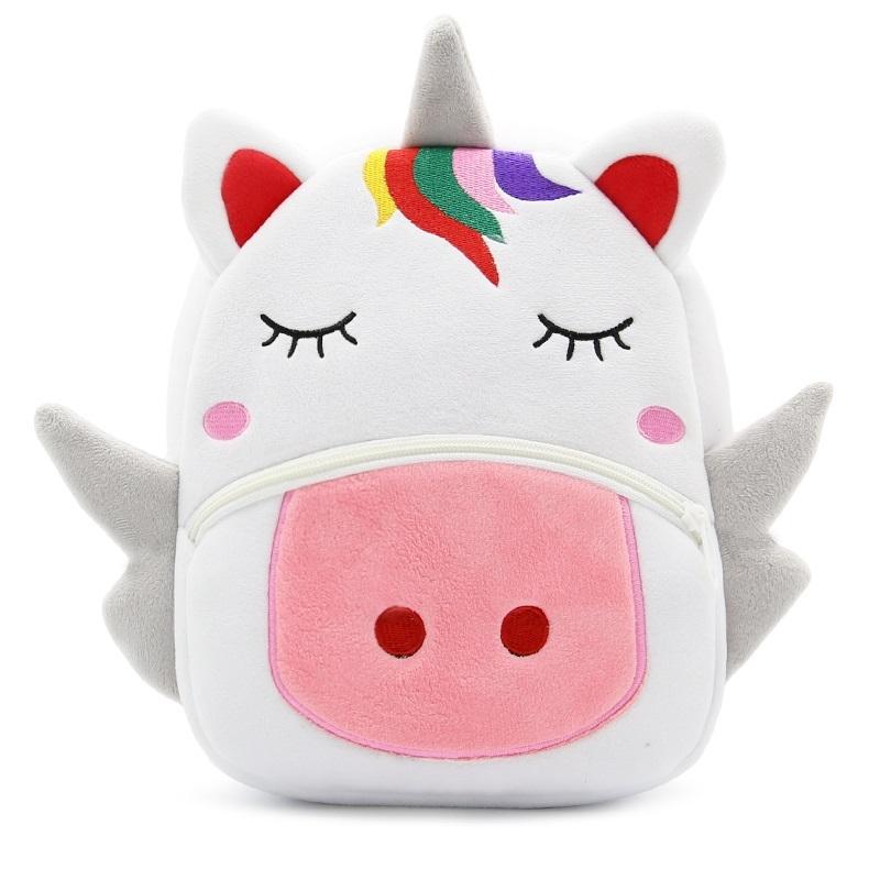3D Hoạt Hình Sang Trọng Trẻ Em Ba Lô Mẫu Giáo Schoolbag Động Vật Trẻ Em Ba Lô Trẻ Em Học Túi Bé Gái Bé Trai Ba Lô Túi