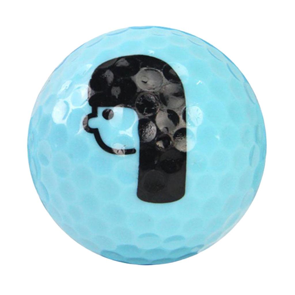 Replacement Golf Balls Beginners Practice Driving Range Training Aid Double Layer Rubber