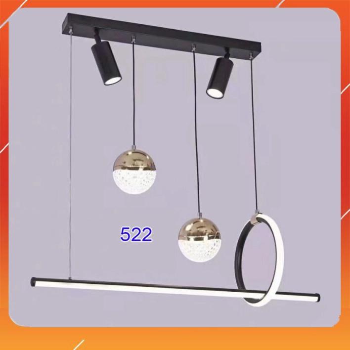 Đèn thả hiện đại phong cách đơn giản tích hợp led phong cách Bắc Âu cho phòng bếp, bàn ăn phòng ngủ
