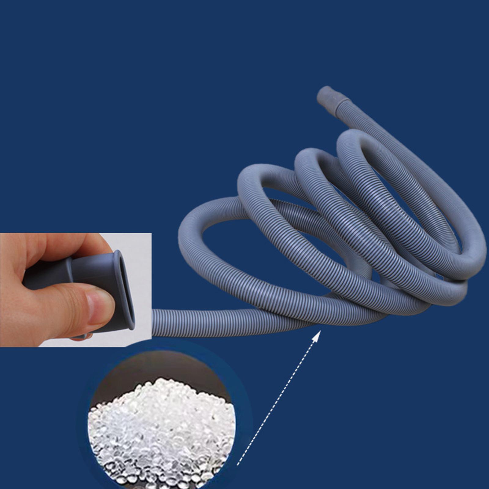 Washing Machine Drain Waste Hose, Flexible Hose ,Waste Water Outlet Expel Pipe, Extension Pipes for Accessories