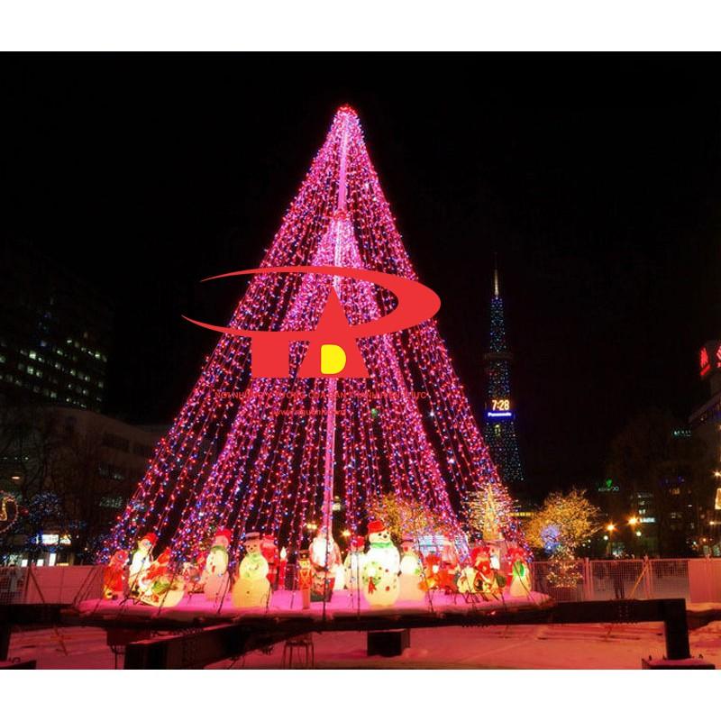 Đèn Led Noel Nhiều Màu (Combo 10 Dây Đèn Nháy, Nên Mua, Loại Tốt, Giá Rẻ) Đèn Led Trang Trí Noel Nhiều Màu.