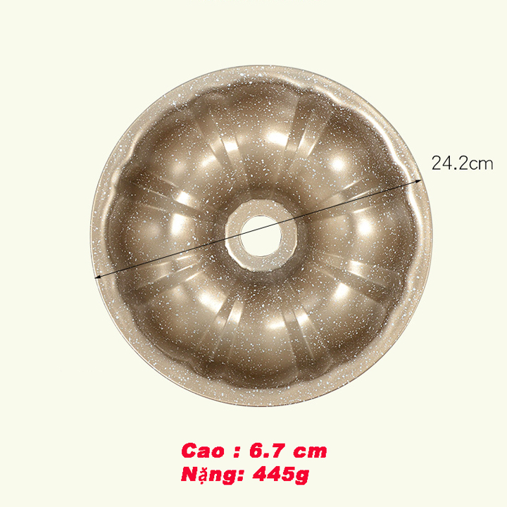 Khuôn nướng bánh hình hoa cúc 24cm - T0146
