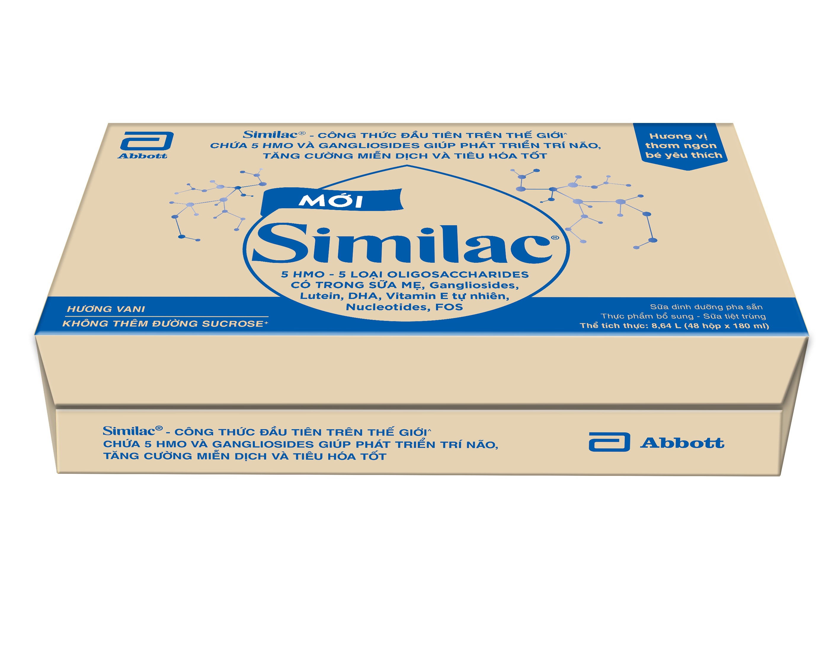 Thùng 48 Hộp Sữa Nước Abbott Similac 180ml cho trẻ từ 1 tuổi